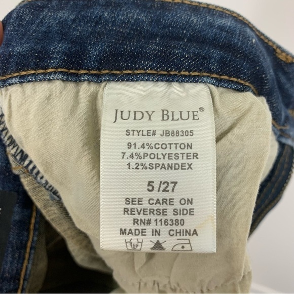 Judy Blue Boyfriend Fit Jeans Size 27 - Picture 9 of 11